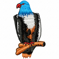 Eagle And Falcon Embroidery Design 9 Eagle And Falcon Embroidery Design 9